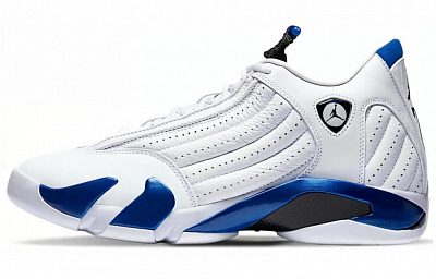 JORDAN 14 Retro White Hyper Royal