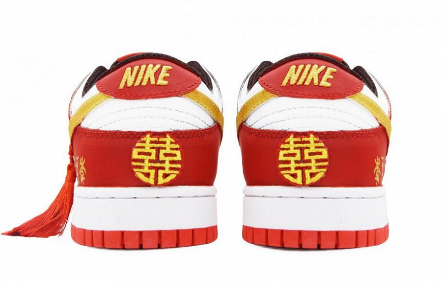 Nike Dunk Slip-Resistant Balance Low-Top Skateboard Shoes Women's Red купить в интернет-магазине Yoocart с быстрой доставкой по России.