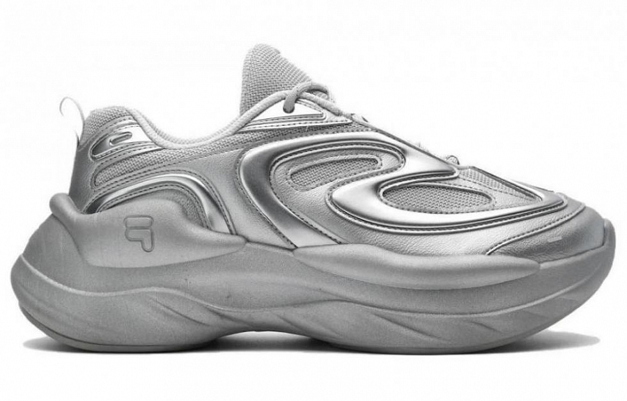 FILA FUSION Buzzard Sneakers 'Silver Grey' Women's