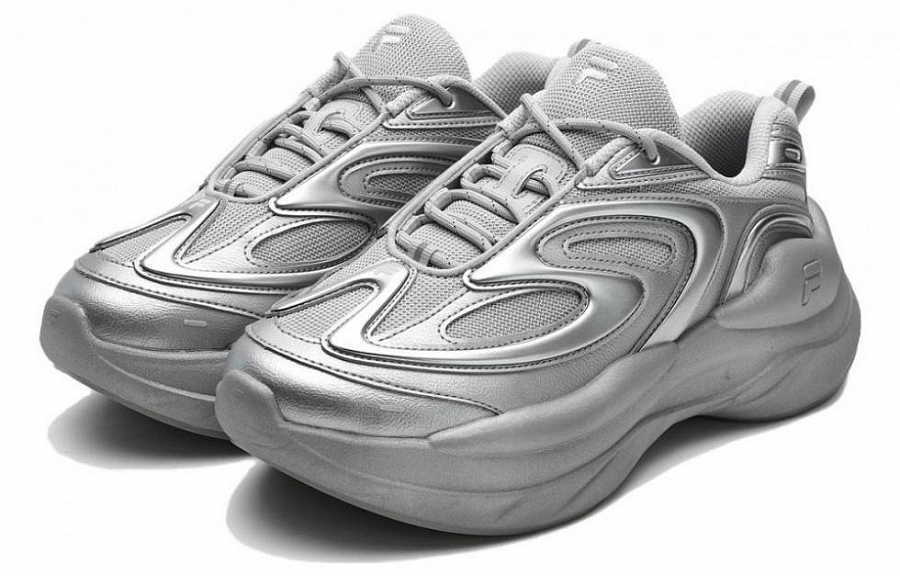FILA FUSION Buzzard Sneakers 'Silver Grey' Women's