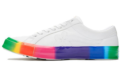 Converse One Star Ox Golf Le Fleur Rainbow Sole