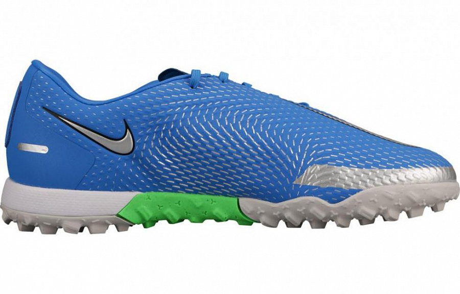 Nike Phantom Gt Academy Tf Photo Blue Metallic Silver купить в интернет-магазине Yoocart с быстрой доставкой по России.