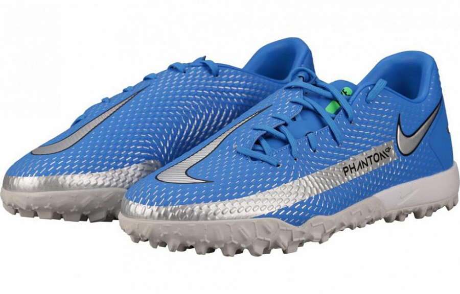 Nike Phantom Gt Academy Tf Photo Blue Metallic Silver купить в интернет-магазине Yoocart с быстрой доставкой по России.