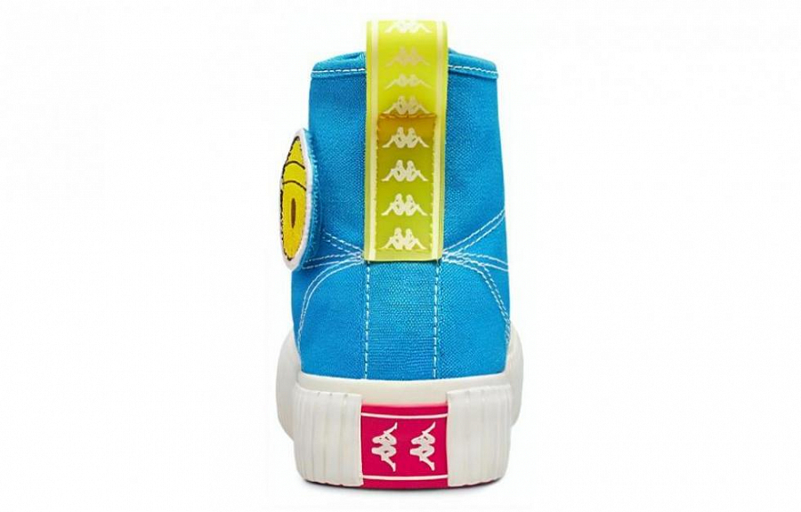 Doraemon x Kappa Slip Resistant High Top Canvas Shoes Unisex Blue купить в интернет-магазине Yoocart с быстрой доставкой по России.