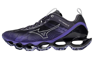 Mizuno Wave Prophecy X 10 'Black Silver Purple'