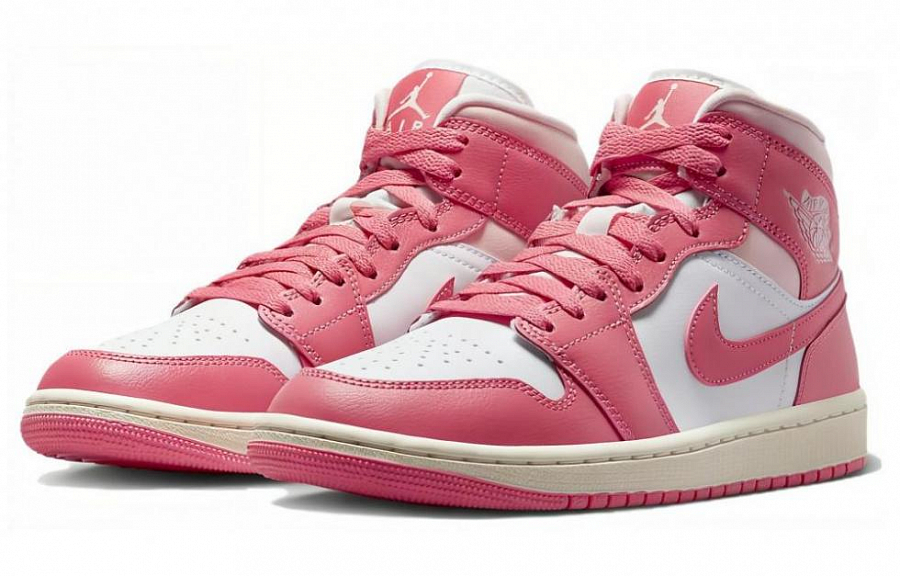 Jordan 1 Mid Strawberries And Cream Women's купить в интернет-магазине Yoocart с быстрой доставкой по России.
