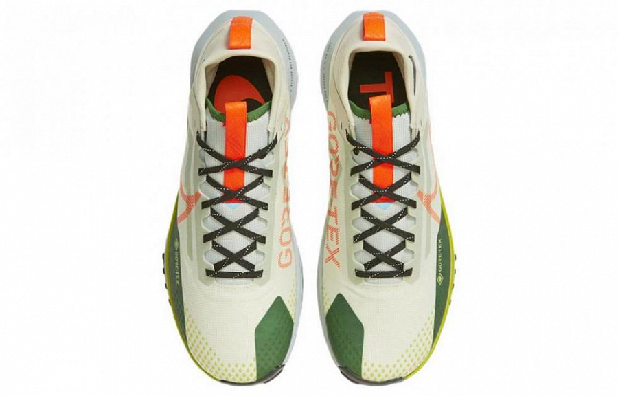 Nike Pegasus Trail 4 Gore Tex Coconut Milk Safety Orange Cactus купить в интернет-магазине Yoocart с быстрой доставкой по России.