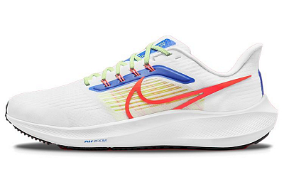 Nike Air Zoom Pegasus 39 White Crimson Racer Blue