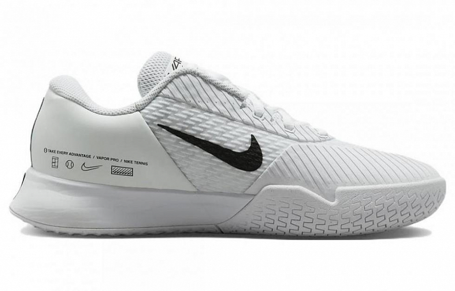 Nike Court Air Zoom Vapor Pro 2 'White Black' Women's купить в интернет-магазине Yoocart с быстрой доставкой по России.