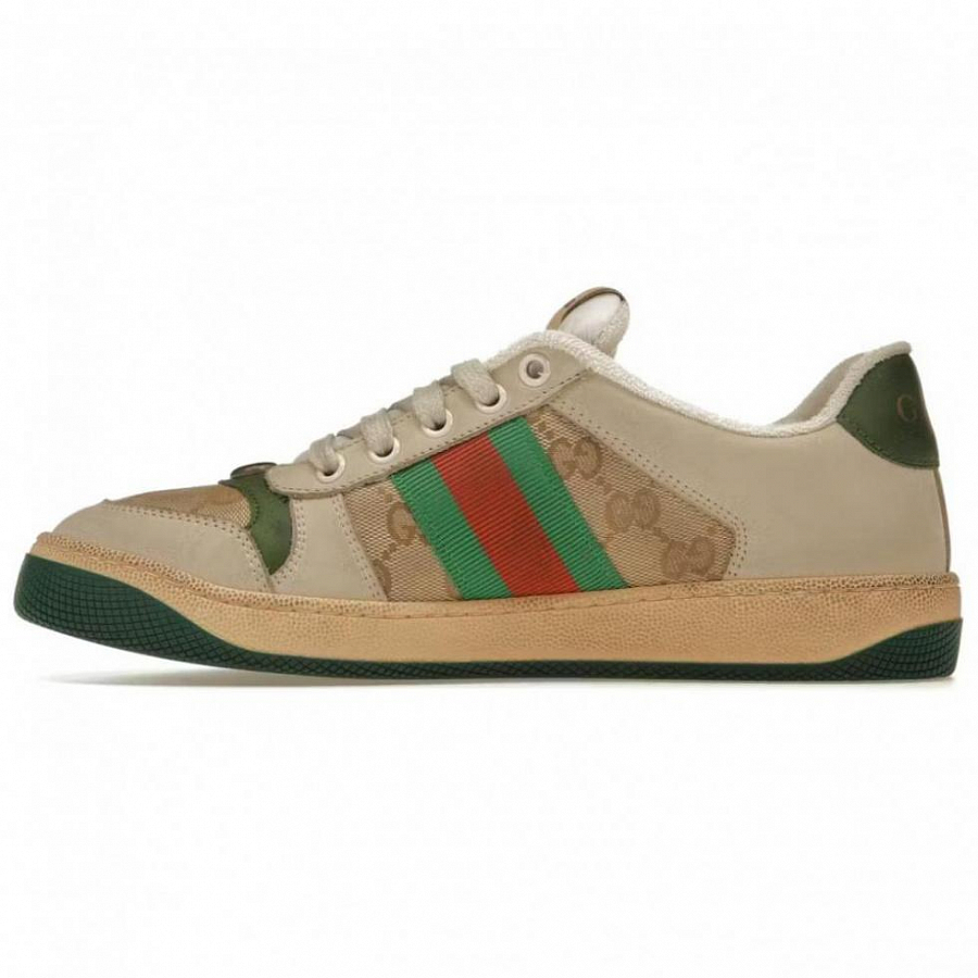 GUCCI Screener Distressed Green Orange Women's купить в интернет-магазине Yoocart с быстрой доставкой по России.