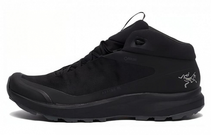 Arcteryx Aerios Fl Cushioning Anti-Slip And Wear-Resistant Mid-Top Running Shoes Men's Black