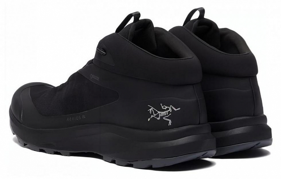 Arcteryx Aerios Fl Cushioning Anti-Slip And Wear-Resistant Mid-Top Running Shoes Men's Black