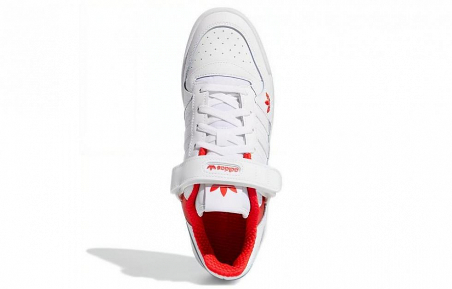 Adidas Forum Low Cloud White Red купить в интернет-магазине Yoocart с быстрой доставкой по России.