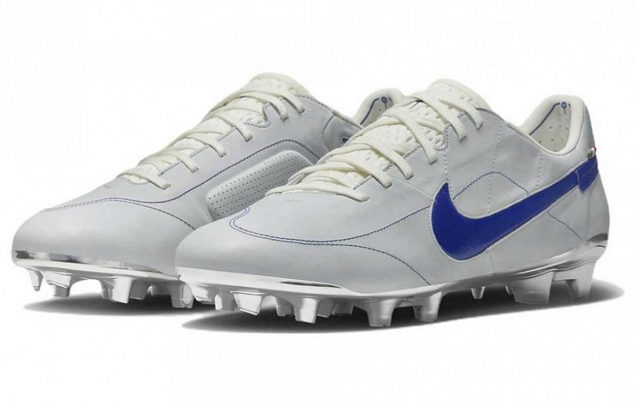 Nike Tiempo Legend 9 Elite Mi Fg Montebelluna Leather White Game Royal купить в интернет-магазине Yoocart с быстрой доставкой по России.