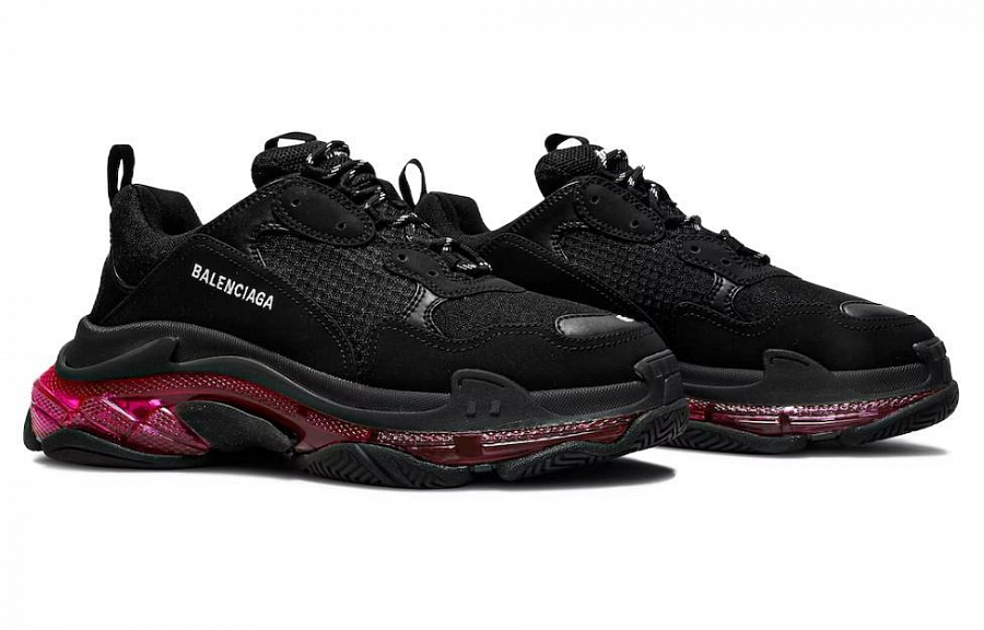 Balenciaga Triple S Clear Sole Neon Pink купить в интернет-магазине Yoocart с быстрой доставкой по России.
