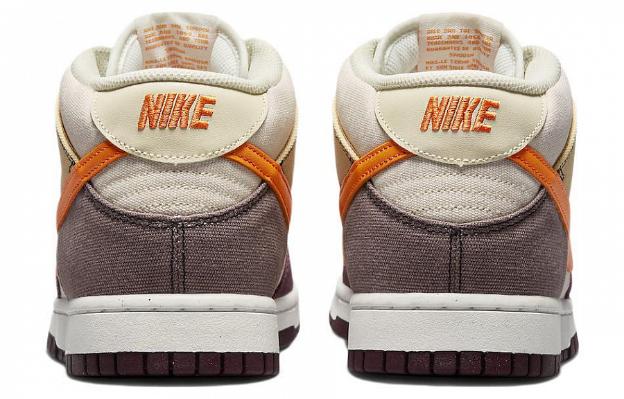 Nike Dunk Mid Coconut Milk Plum Orange купить в интернет-магазине Yoocart с быстрой доставкой по России.