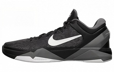 Nike Kobe 7 Black White Wolf Grey