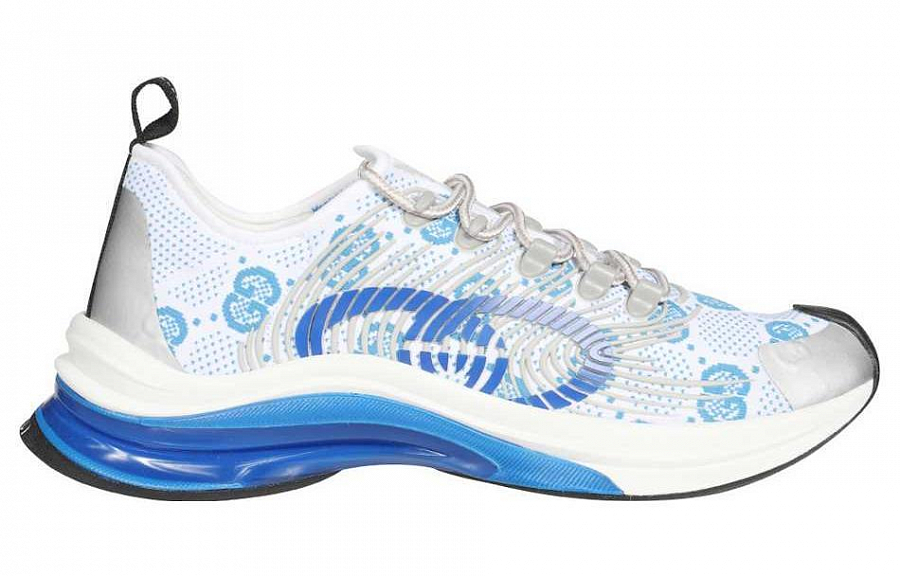 Gucci Run Sneaker 'White Blue' купить в интернет-магазине Yoocart с быстрой доставкой по России.