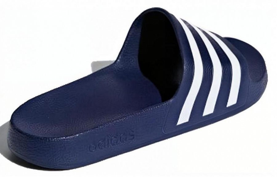 Adidas Adilette Aqua Slides Dark Blue Cloud White купить в интернет-магазине Yoocart с быстрой доставкой по России.