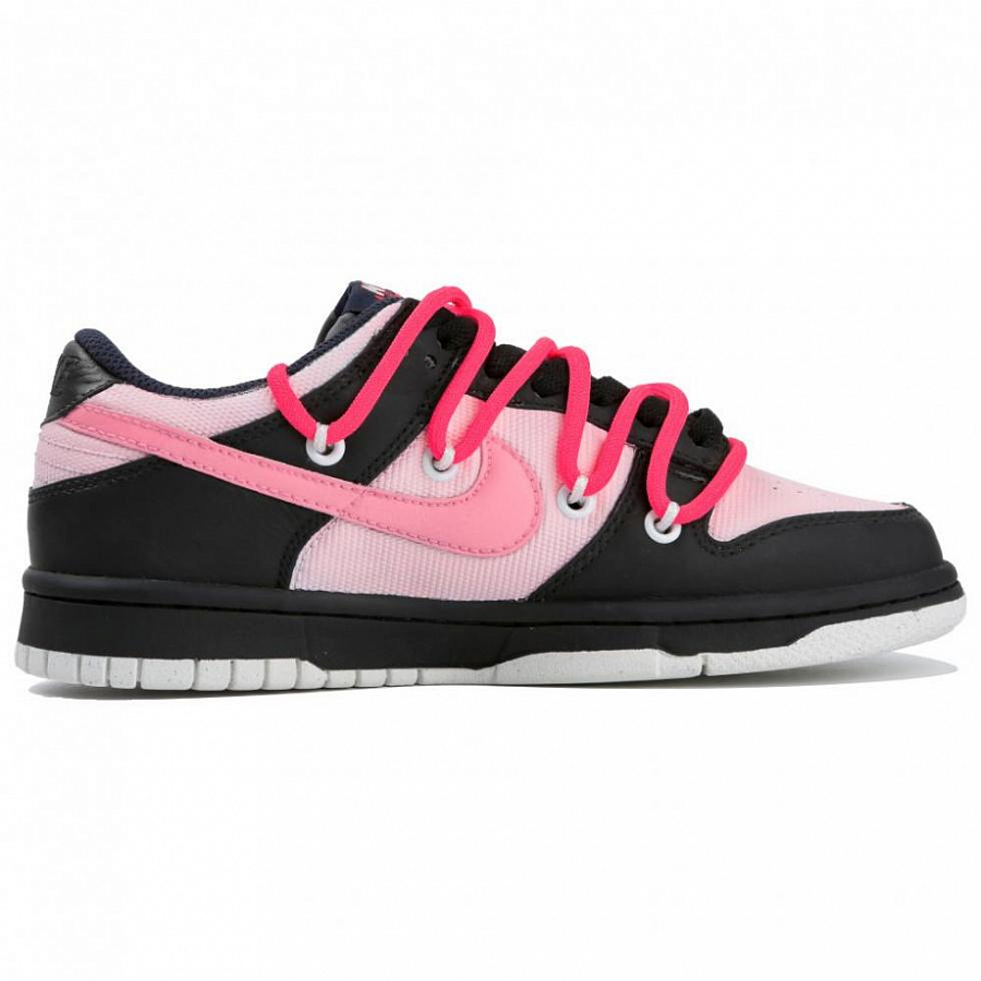 Nike Dunk Low 'Graffiti' Anti-Slip Wear-Resistant Low-Top Skateboard Shoes Women's Black Pink купить в интернет-магазине Yoocart с быстрой доставкой по России.