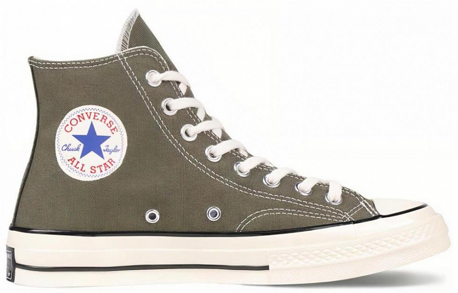 Converse Chuck 70 Vintage Canvas Hi Top 'Olive' купить в интернет-магазине Yoocart с быстрой доставкой по России.