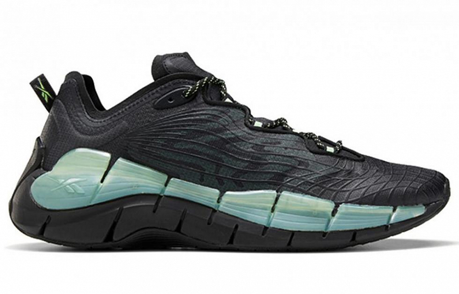 Reebok Zig Kinetica Ii Black Neon Mint купить в интернет-магазине Yoocart с быстрой доставкой по России.