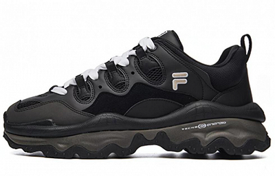 FILA FUSION QD96 Athletic Shoes 'Black White'