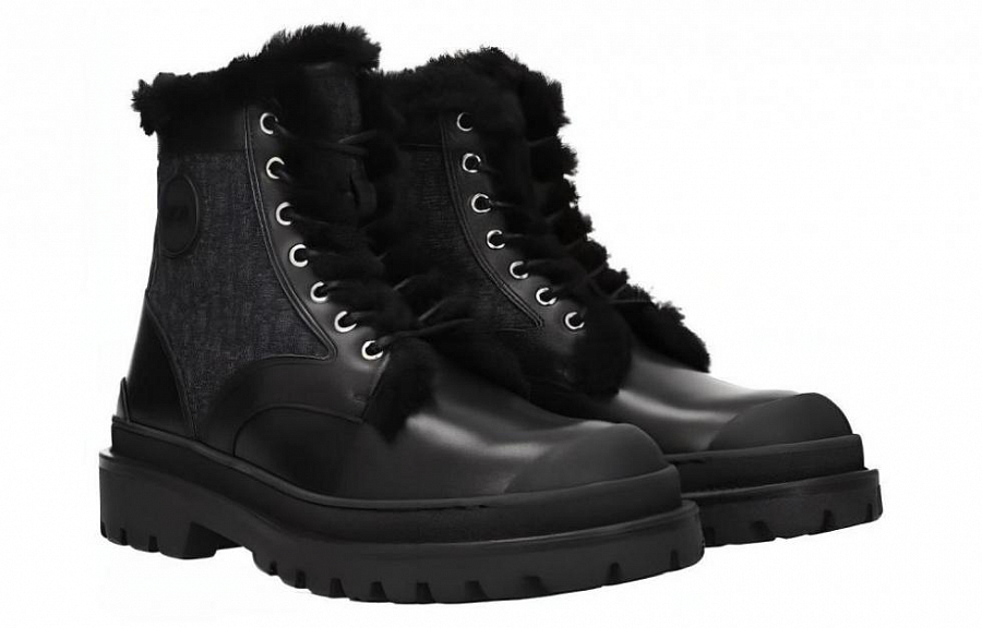 DIOR Explorer Ankle Boots Men's Black купить в интернет-магазине Yoocart с быстрой доставкой по России.