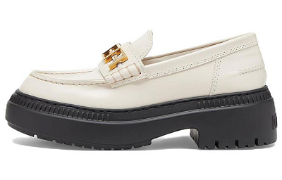 FENDI Fendigraphy Platform Shoes Women's White