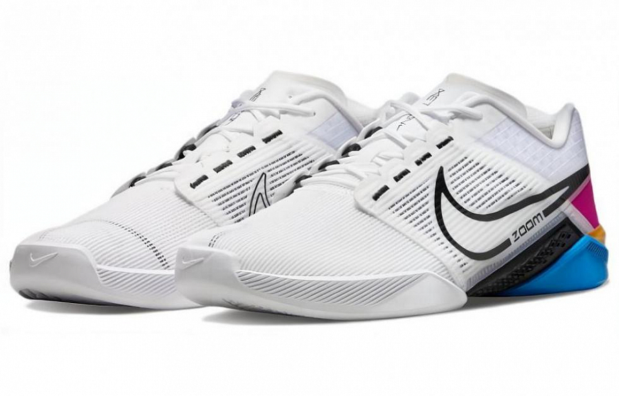 Nike Zoom Metcon Turbo 2 White Photo Blue Pink Prime купить в интернет-магазине Yoocart с быстрой доставкой по России.