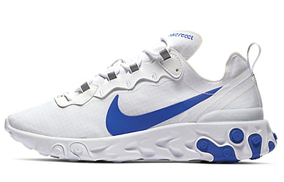 Nike React Element 55 White Game Royal
