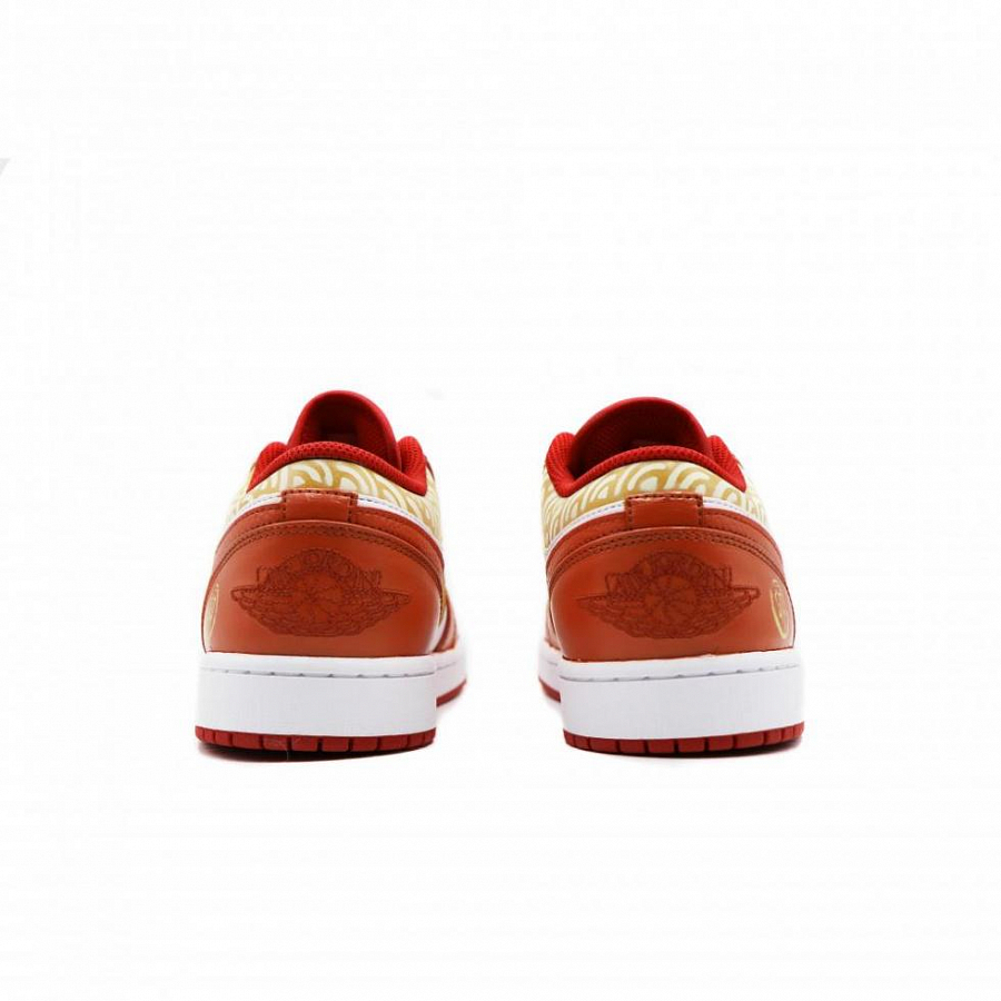 Jordan Air Jordan 1 Vintage Basketball Shoes Men Low Top White/Red купить в интернет-магазине Yoocart с быстрой доставкой по России.