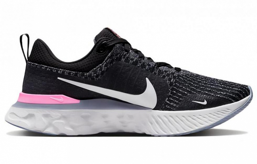 Nike React Infinity Run Black Football Grey Pink купить в интернет-магазине Yoocart с быстрой доставкой по России.