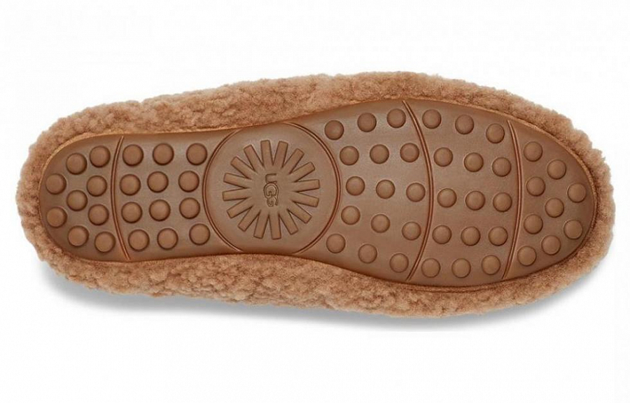 UGG SlipOn Comfortable Loafers 'Brown' Women's купить в интернет-магазине Yoocart с быстрой доставкой по России.
