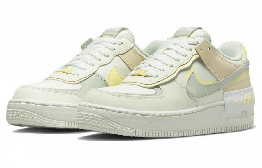 Nike Air Force 1 Low Shadow Sail Light Silver Citron Tint Women's купить в интернет-магазине Yoocart с быстрой доставкой по России.
