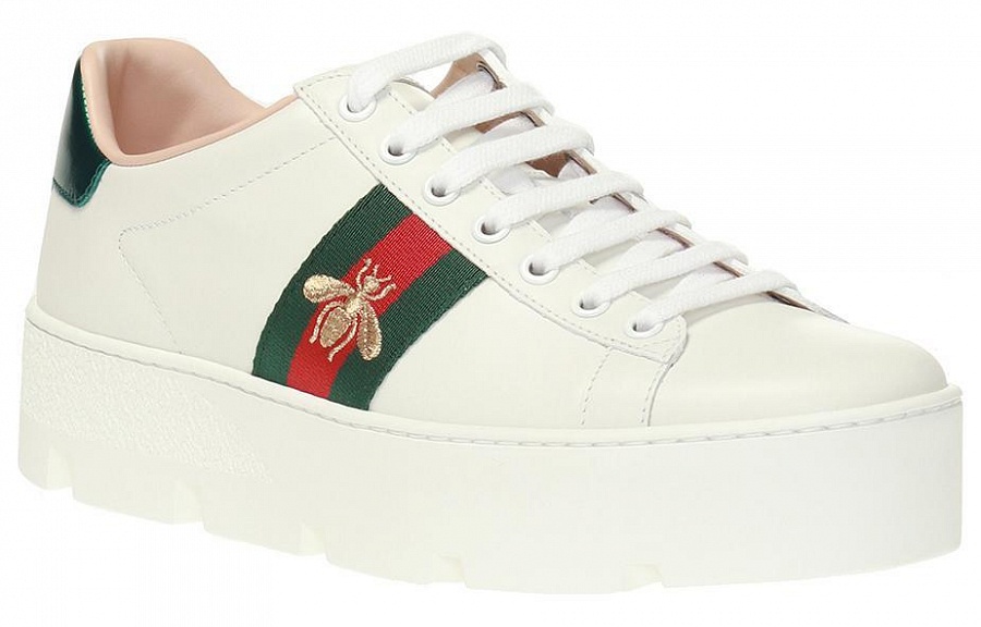 GUCCI Women's Ace Embroidered Platform 'White' Women's купить в интернет-магазине Yoocart с быстрой доставкой по России.