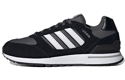 Adidas Neo Run 80s Core Black Cloud White Grey