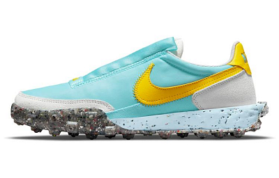 Nike Waffle Racer Crater Bleached Aqua Women's