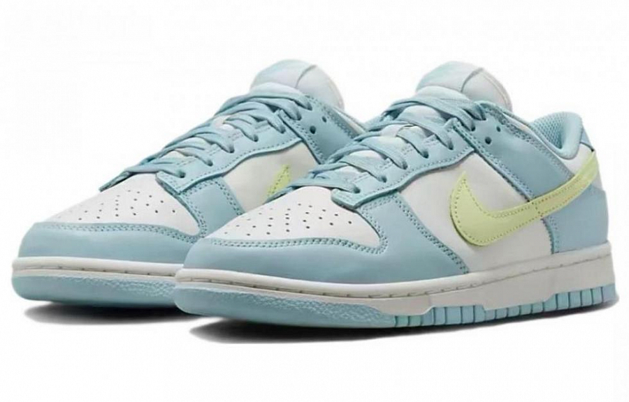 Nike Dunk Low Ocean Bliss Citron Tint Women's