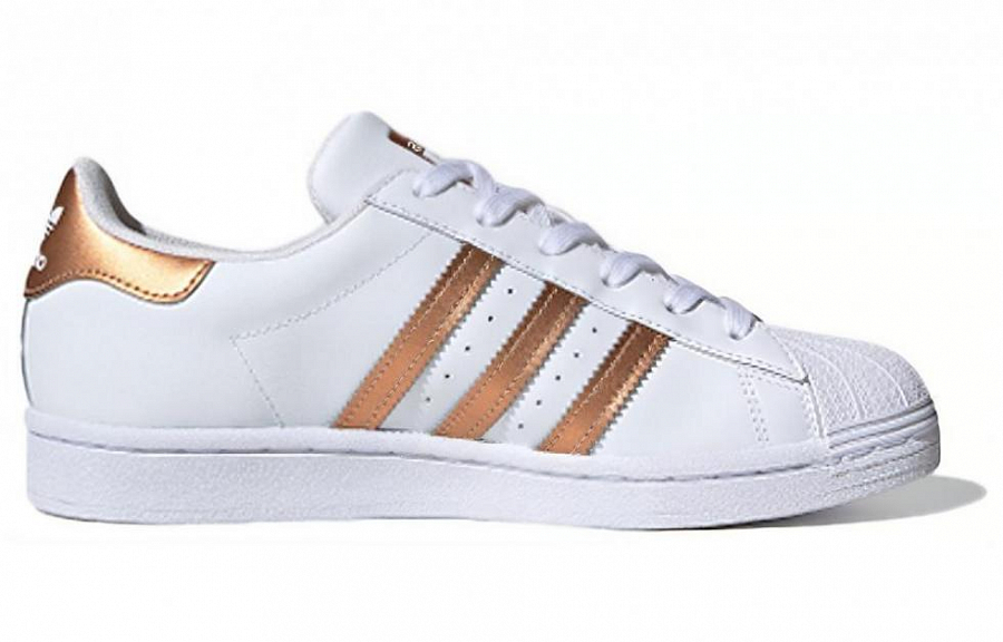 Adidas Women's Superstar 'White Copper Metallic' Women's купить в интернет-магазине Yoocart с быстрой доставкой по России.
