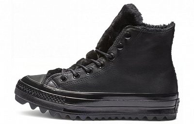 Converse Chuck Taylor All Star Street Warmer Ripple High Top Thick Sole Women's