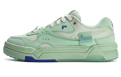 FILA FUSION Bank Skate Shoes 'Green White' Women's