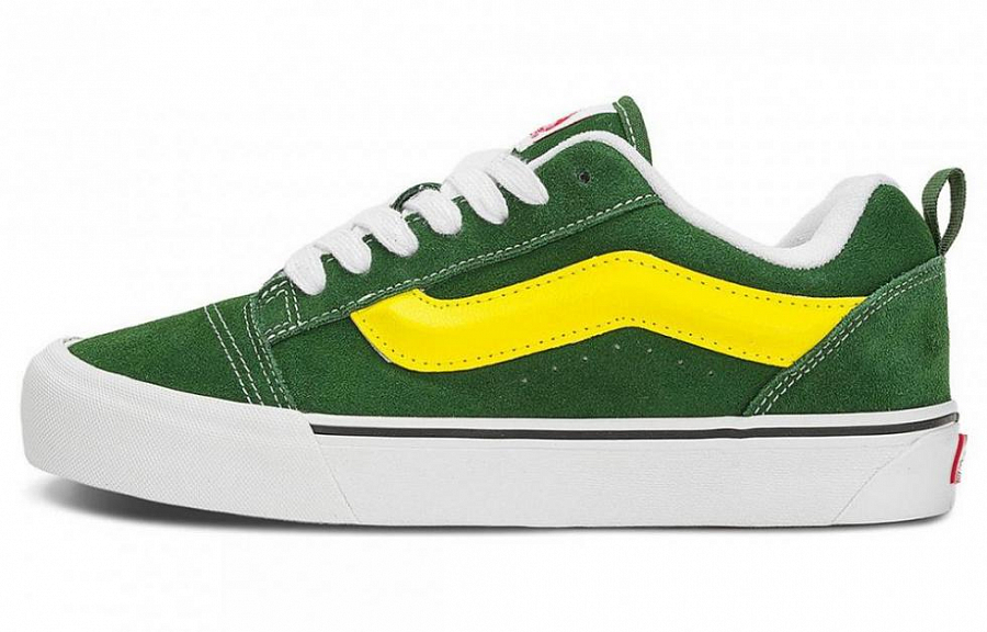 Vans Knu Skool Green Yellow купить в интернет-магазине Yoocart с быстрой доставкой по России.