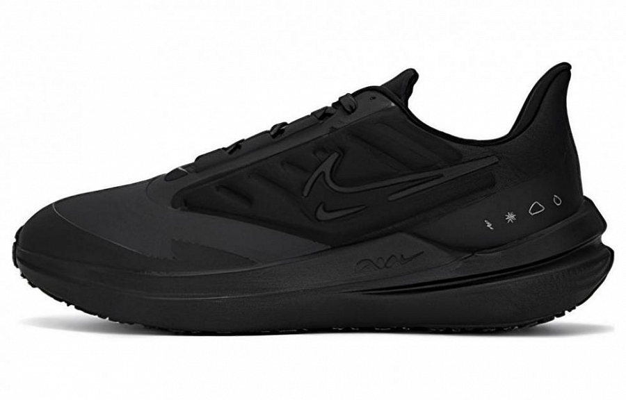 Nike Air Winflo 9 Shield Triple Black купить в интернет-магазине Yoocart с быстрой доставкой по России.