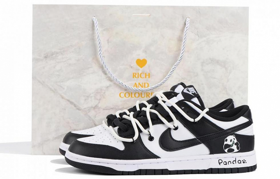 Nike Dunk Low Petro 'Black' Low-Top Skateboard Shoes Men's Black White купить в интернет-магазине Yoocart с быстрой доставкой по России.