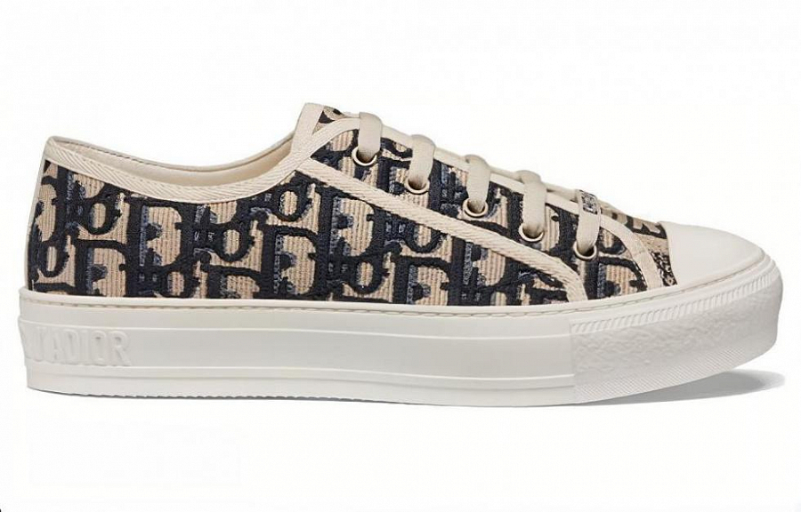 DIOR Walk'N'DIOR Oblique 'Navy Canvas' Women's купить в интернет-магазине Yoocart с быстрой доставкой по России.