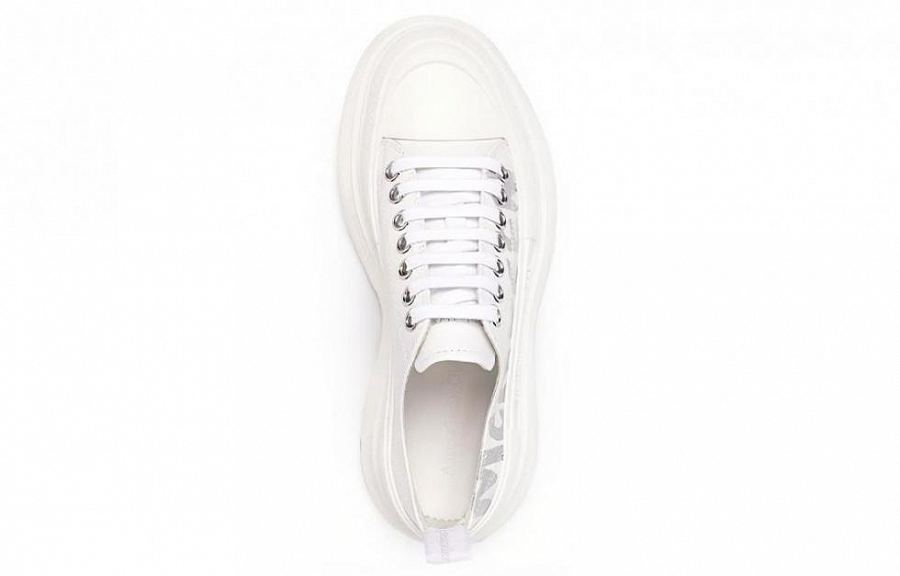 Alexander McQueen Tread Slick Low top Sports Casual Shoes Women's White купить в интернет-магазине Yoocart с быстрой доставкой по России.