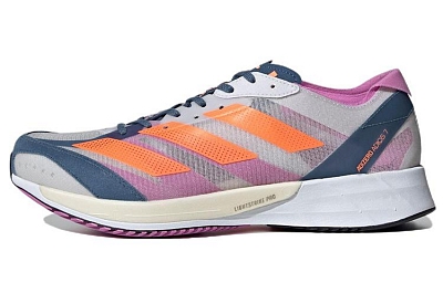 Adidas Adizero Adios 7 Dash Grey Solar Orange Wonder Steel