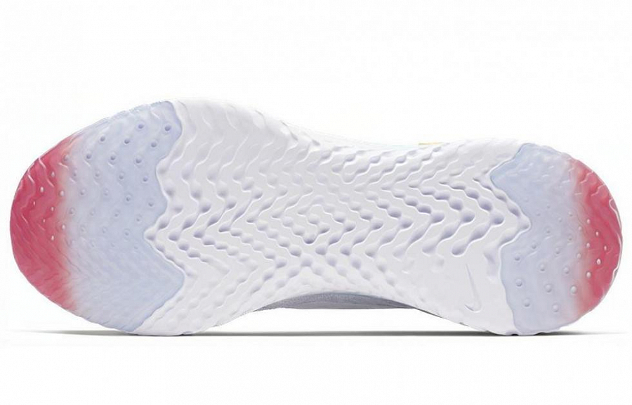 Nike Epic React Flyknit 2 White Hyper Jade Ember Glow Women's купить в интернет-магазине Yoocart с быстрой доставкой по России.