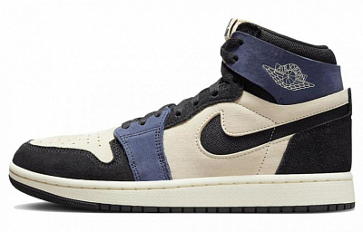 Jordan 1 High Zoom Air Cmft 2 Muslin Blackened Blue Women's